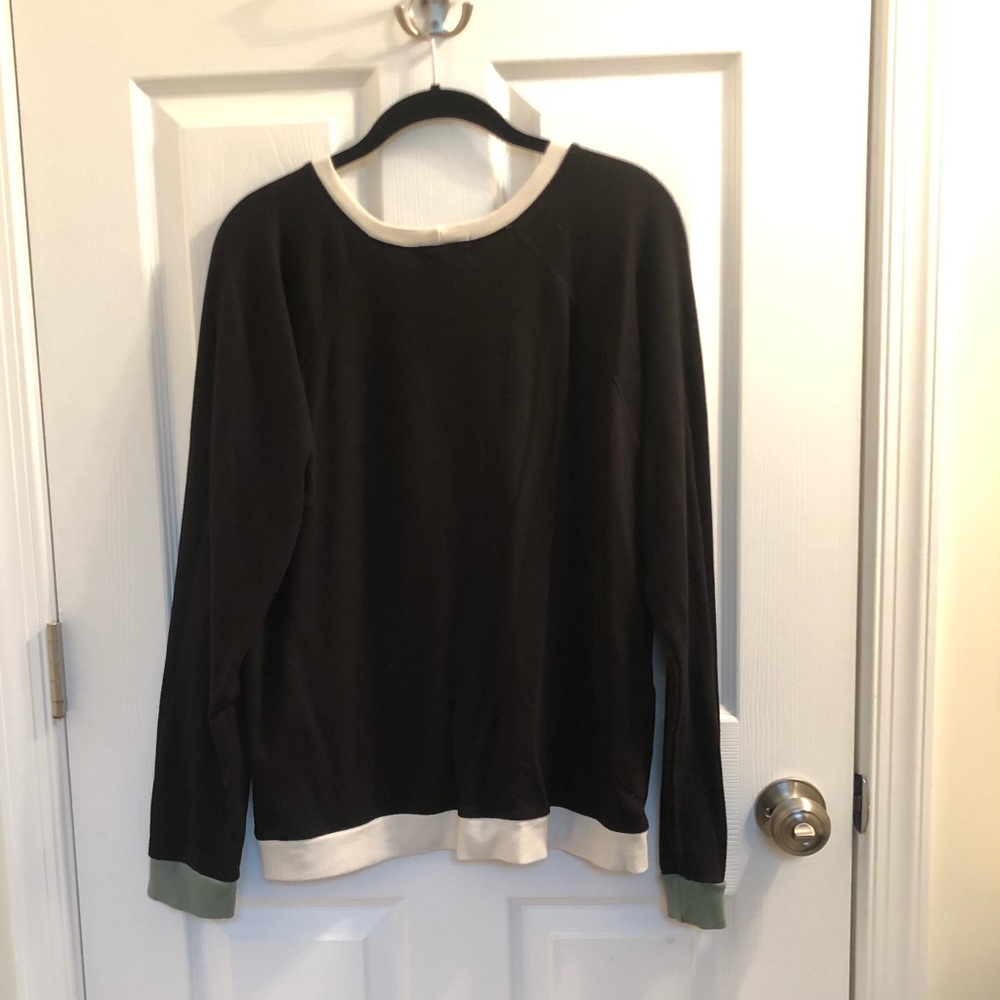 Monrow Colorblock Oversized Sweatshirt - image 5